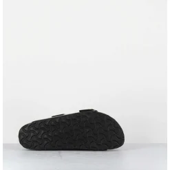 Arizona Big Buckle Shine Black Cuir Noir Boucles Dorees