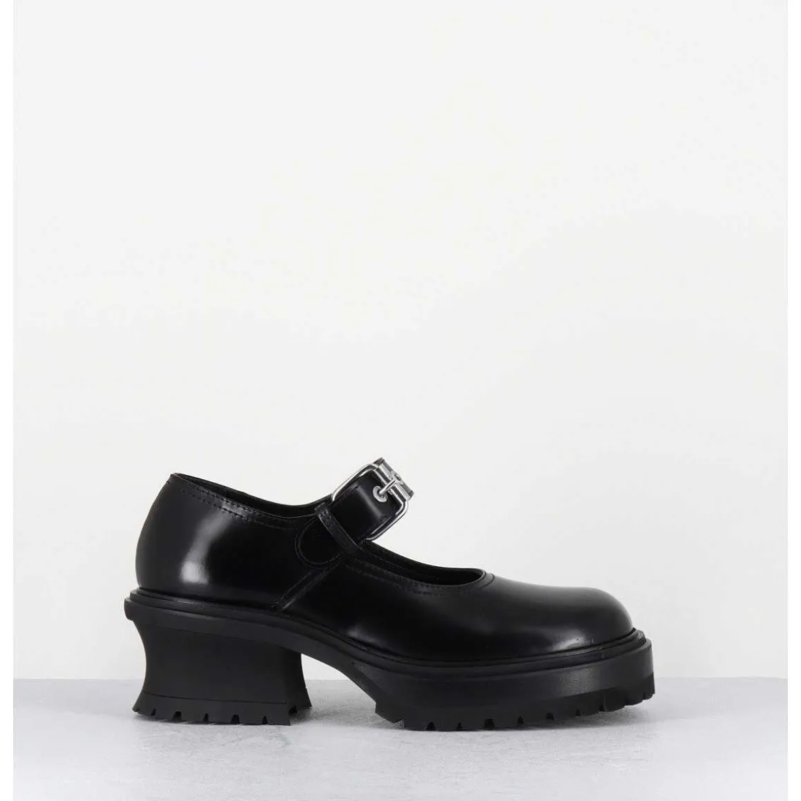 Babies En Cuir Noir 90S - Caro Bebe Nero