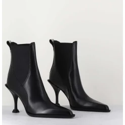 Boots Bout Pointu & Talon Stylise - M6345 Nero