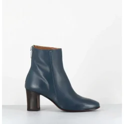 Boots En Cuir Souple Bleu - 5540 Glam Blu