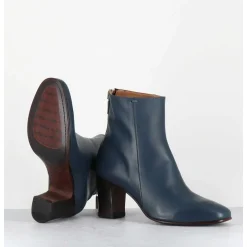 Boots En Cuir Souple Bleu - 5540 Glam Blu