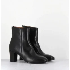 Boots En Cuir Souple Noir - 5540 Glam Nero