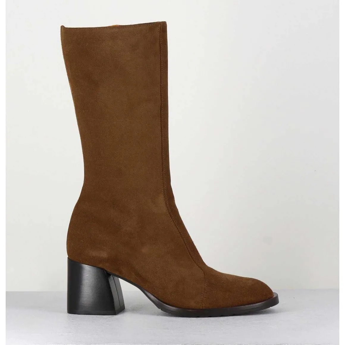 Boots En Daim Camel - R288 Renna Sigaro