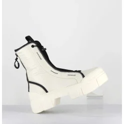 Boots En Nylon Blanc Casse & Elastique Reglable - 1D7300D Silk Wire