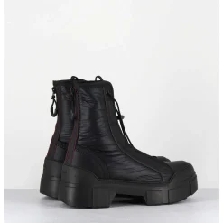 Boots En Nylon Satine Noir & Elastique Reglable - 1D7300D Padington Wire
