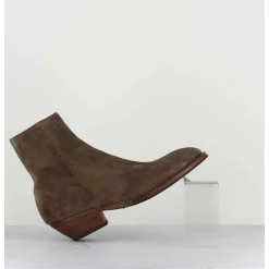 Boots Esprit Santiags En Daim Taupe - Amina58027 Sambuco