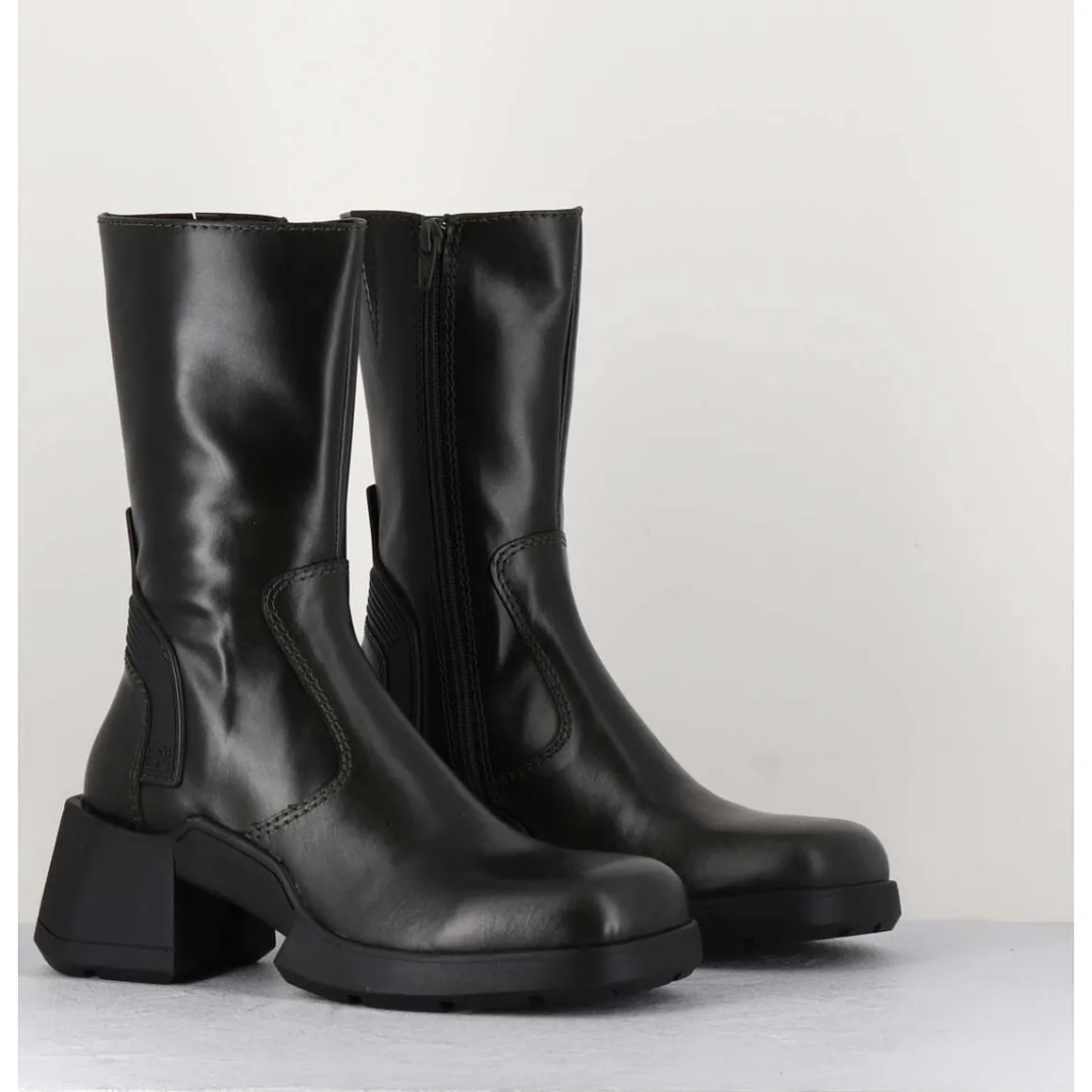 Boots Khaki Stylisee - Kieran Khaki Boots