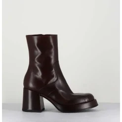 Boots 70S En Cuir Marron - Archi Moro