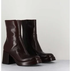 Boots 70S En Cuir Marron - Archi Moro