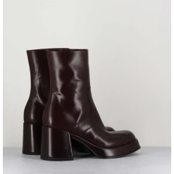 Boots 70S En Cuir Marron - Archi Moro