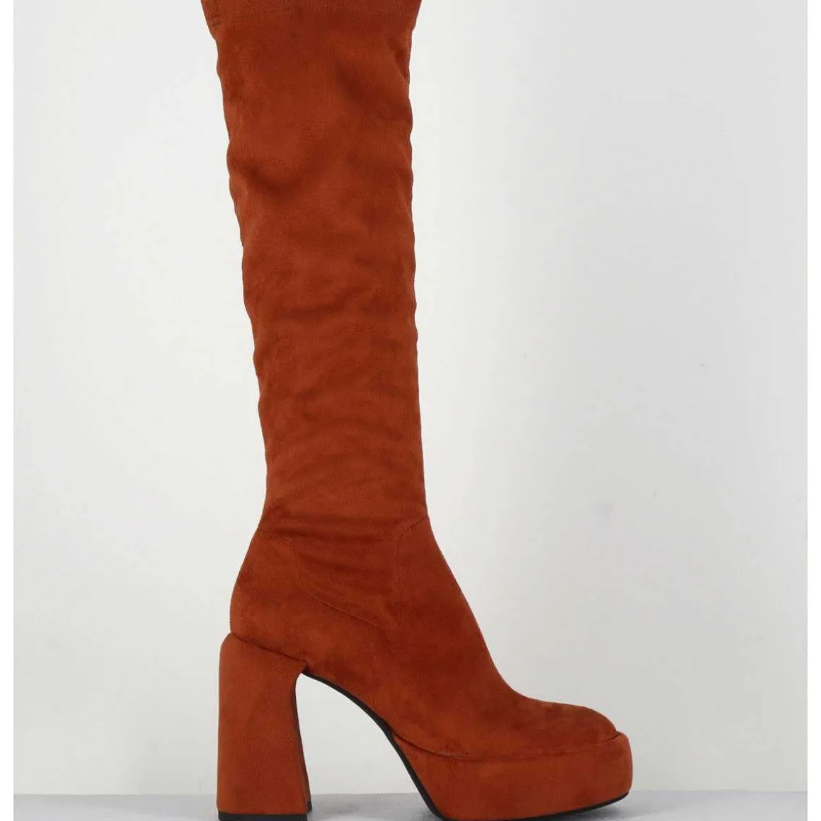 Bottes En Daim Brick - E3307 Rust