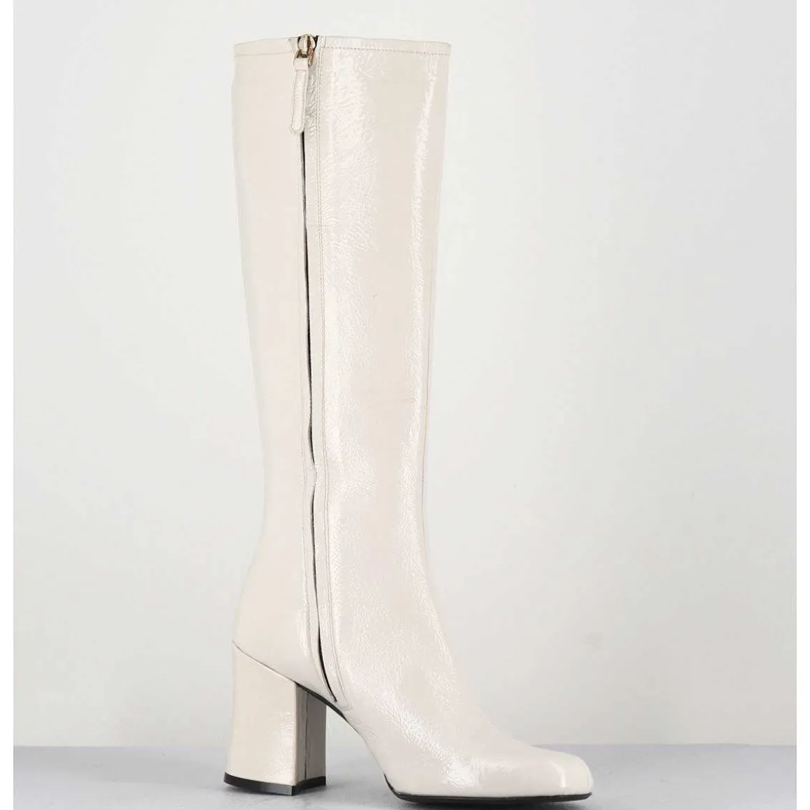 Bottes 60S En Cuir Naplak Blanc - Ah2983 Finish Milk
