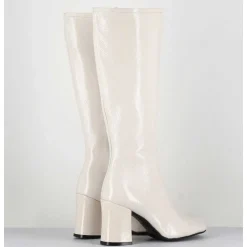 Bottes 60S En Cuir Naplak Blanc - Ah2983 Finish Milk
