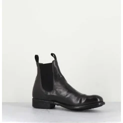 Bottines En Cuir Souple Marron-Anthracite - Calixte004 Magnet