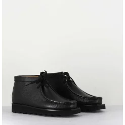 Chaussure A Brogues En Cuir Noir - Air Nero
