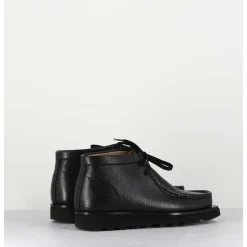 Chaussure A Brogues En Cuir Noir - Air Nero