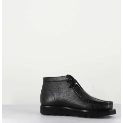 Chaussure A Brogues En Cuir Noir - Air Nero