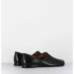 Chaussures Minimalistes En Cuir Souple Noir - Paoli Black Nappa
