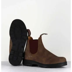 Classic Chelsea Boots Cuir Nubuck Marron - 585 Rustic Brown
