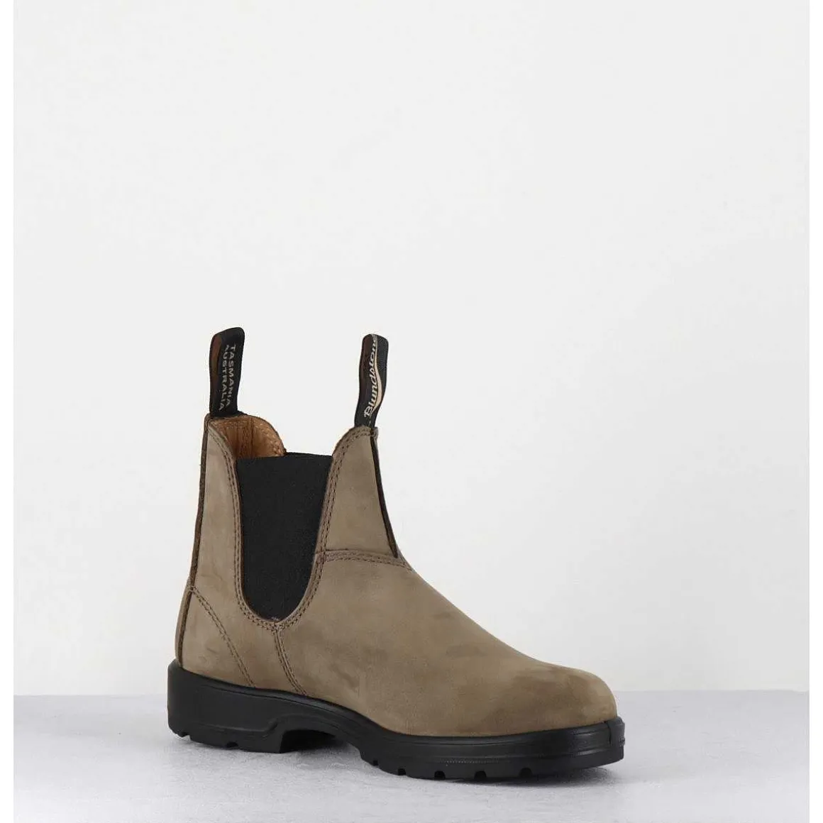 Classic Chelsea Boots Cuir Nubuck Taupe - 1941 Stone Nubuck