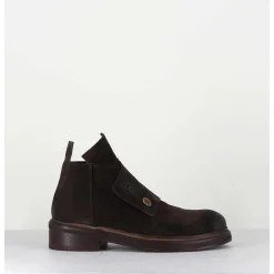 Derbies En Nubuck Marron - Touch03 Piper