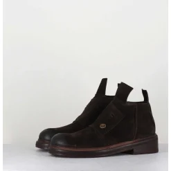 Derbies En Nubuck Marron - Touch03 Piper