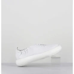Lace-Up Donut Shoe Cuir Blanc - 1C6856D Travel White