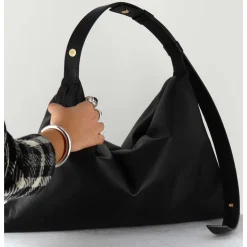 Large Black Puffin Bag