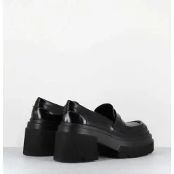 Mocassins Chunky Glace Noir - E3728-T Belt Nero