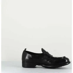 Mocassins En Cuir Noir - Calixte020 Nero