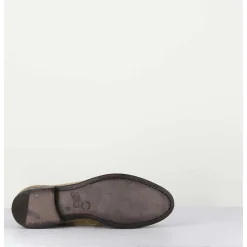 Mocassins Plats En Daim Taupe - Dunia 80013 Tabacco