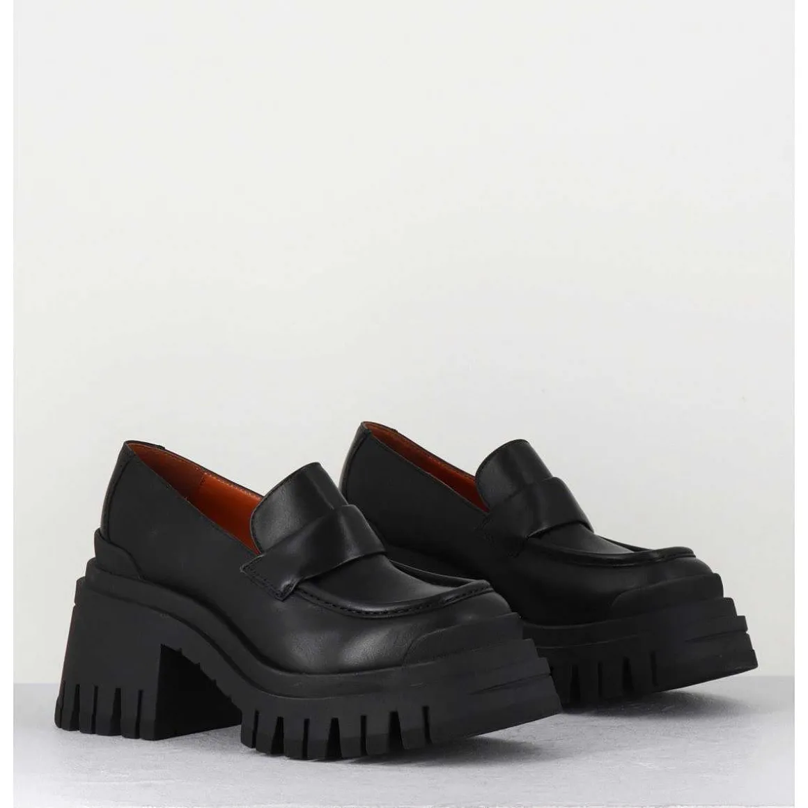 Mocassins Semelle Chunky Esprit 90S - Moca Nero