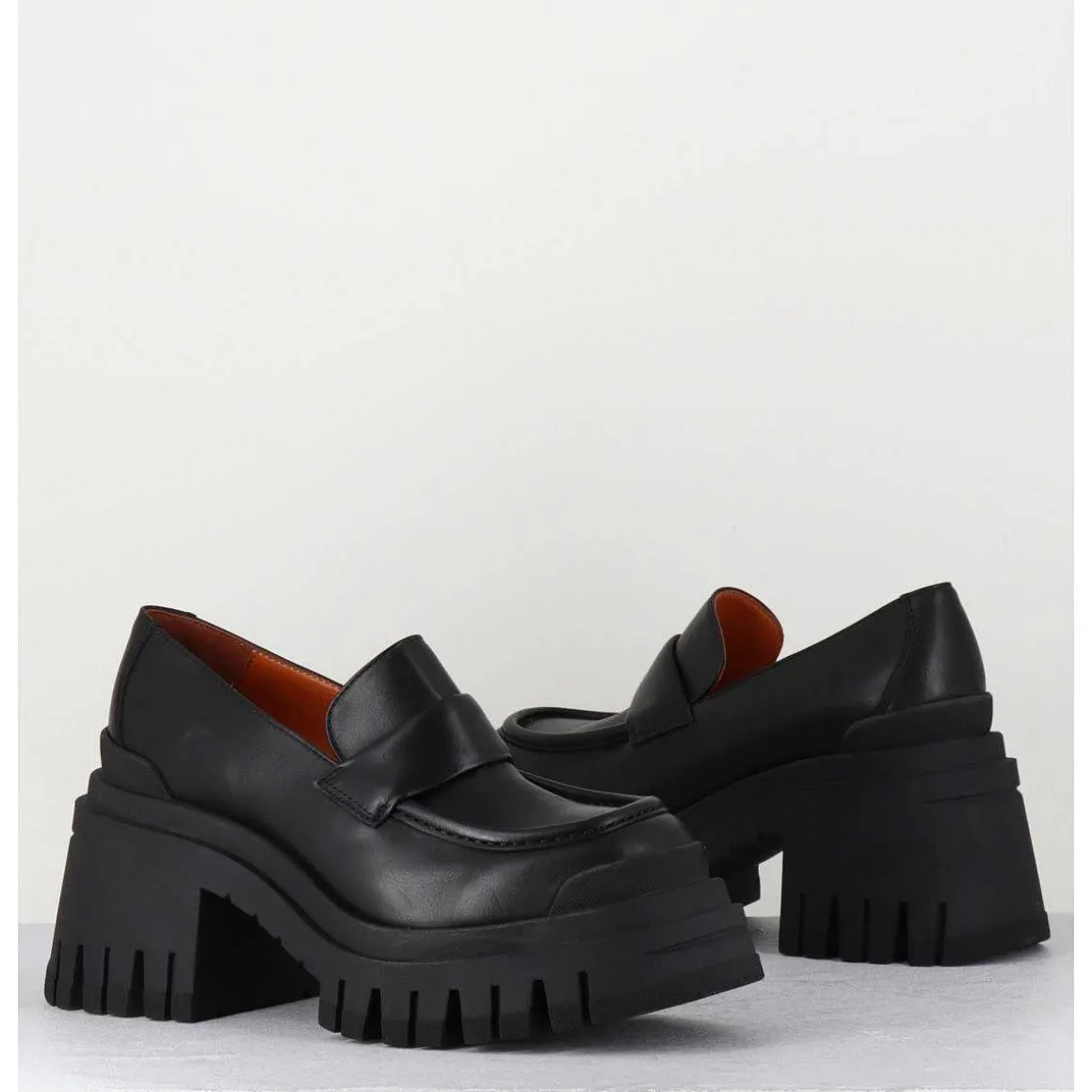 Mocassins Semelle Chunky Esprit 90S - Moca Nero