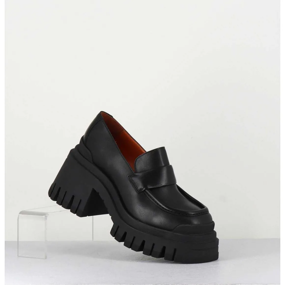 Mocassins Semelle Chunky Esprit 90S - Moca Nero