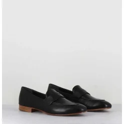 Mocassins Souples En Cuir Noir - N126 Nero