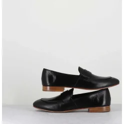 Mocassins Souples En Cuir Noir - N126 Nero