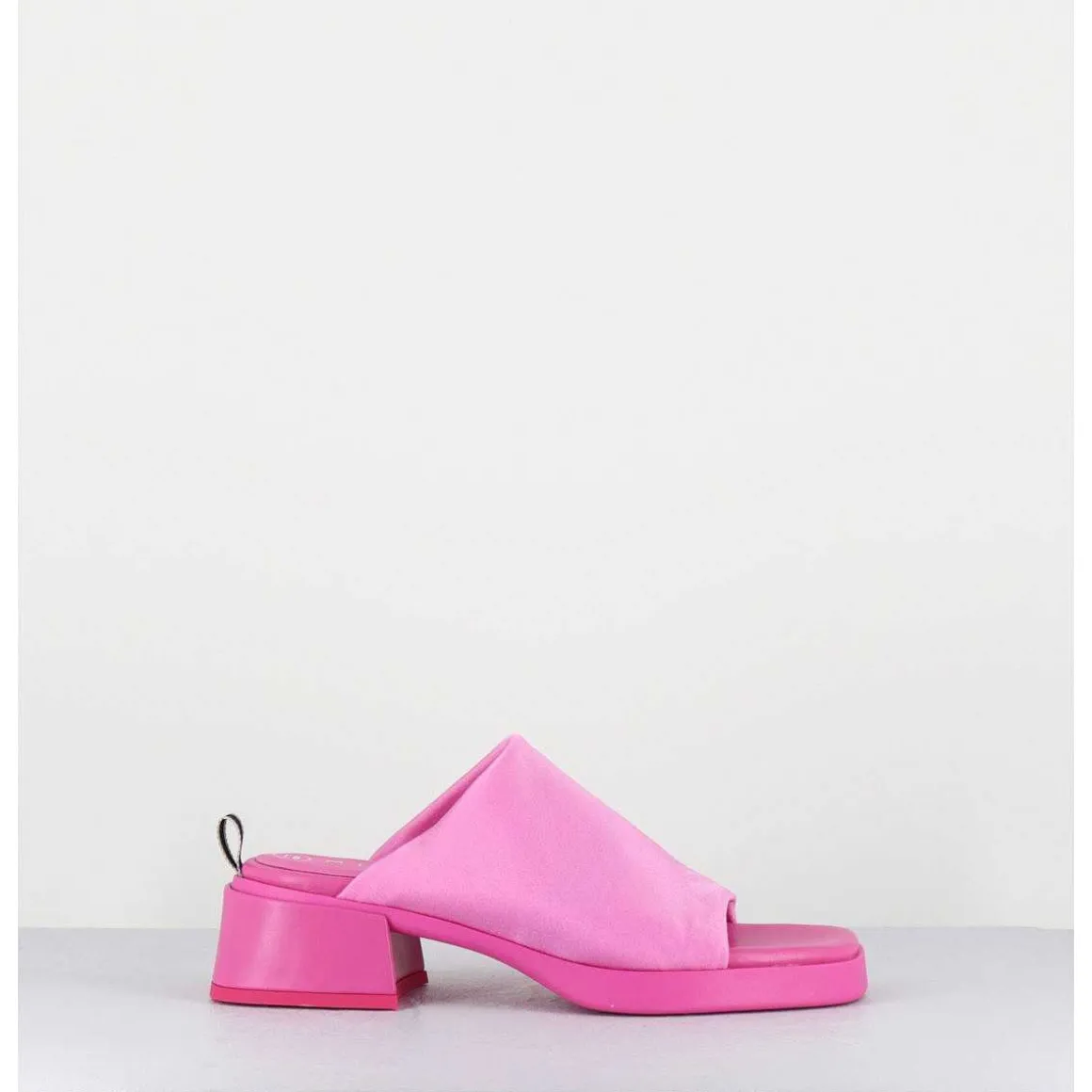 Mules 90S En Lycra Rose - Zooey Pink Mules
