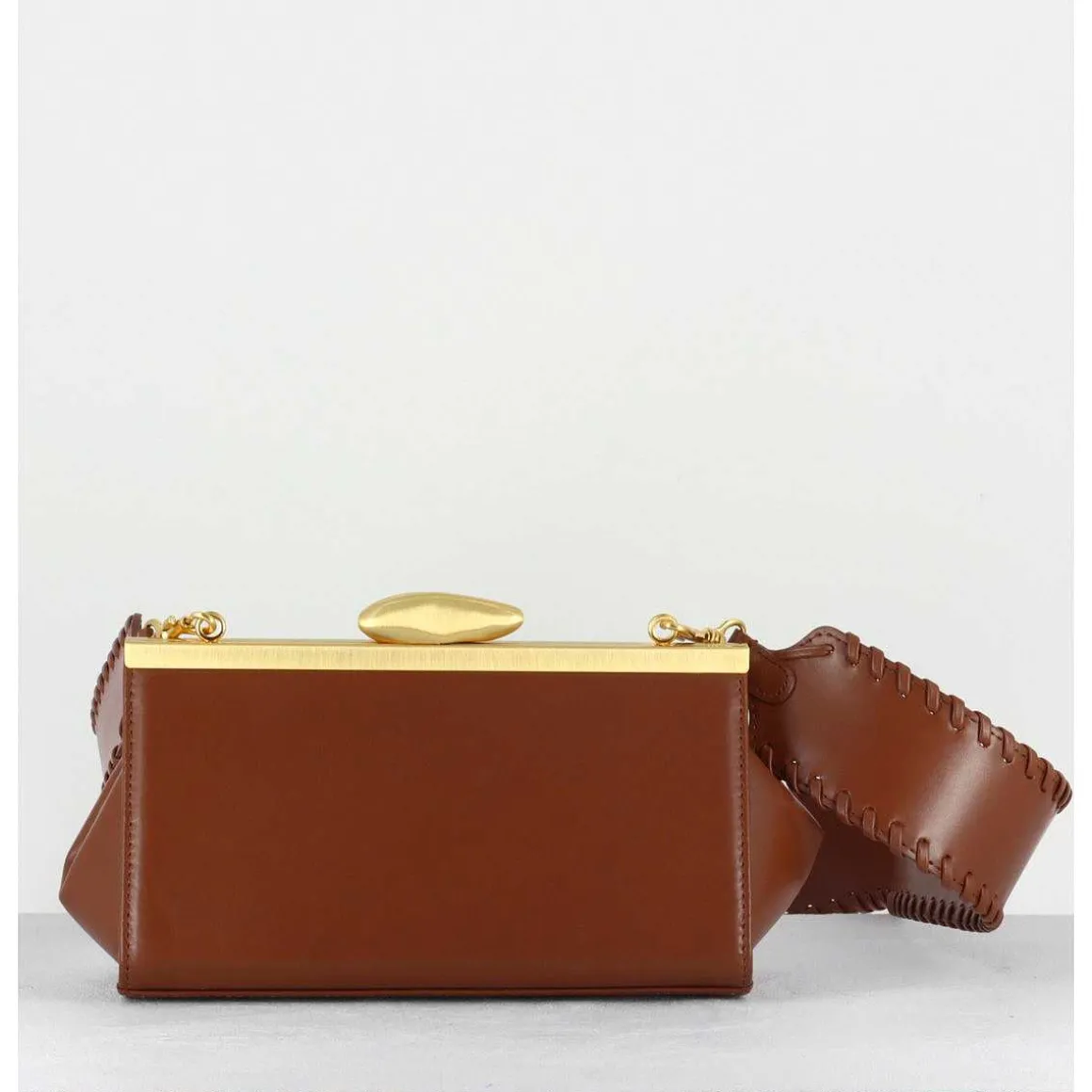 Pebble Mini Bag Brown