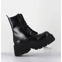 Rangers A Lacets En Cuir Anthracite Fume - 1D7700D Apollo Smog