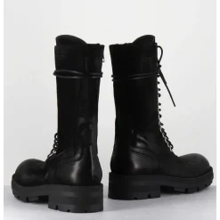 Rangers Hautes Nubuck Noir - Brand Kathy Nero
