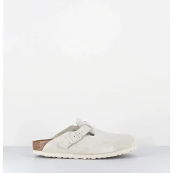 Sabot Boston Suede Antique White
