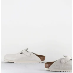Sabot Boston Suede Antique White