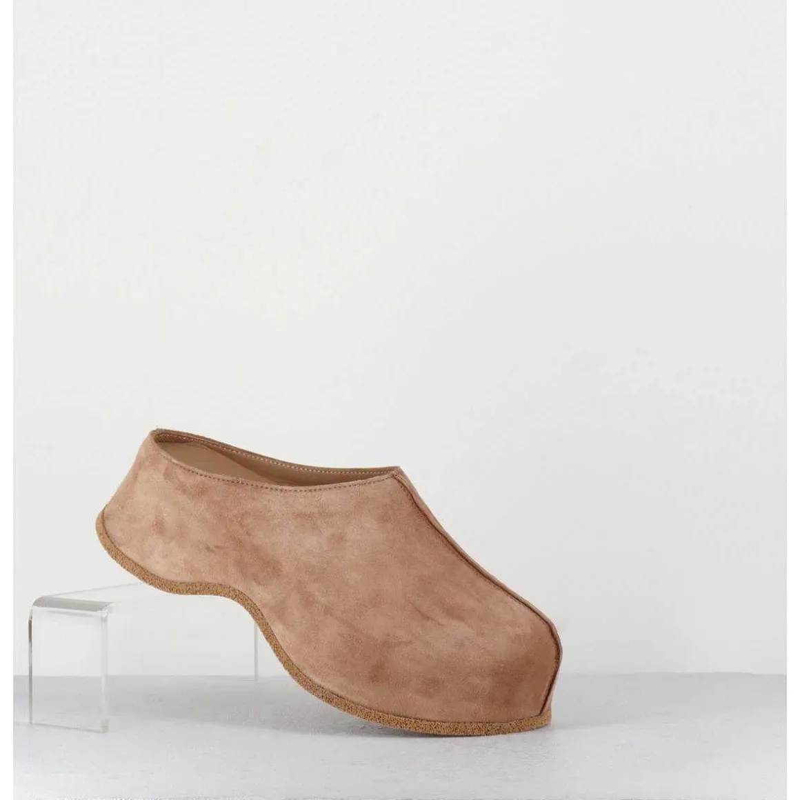 Sabot En Daim Camel Semelle Bloc Ultra Legere - 1Gs470 Oliver Marrone