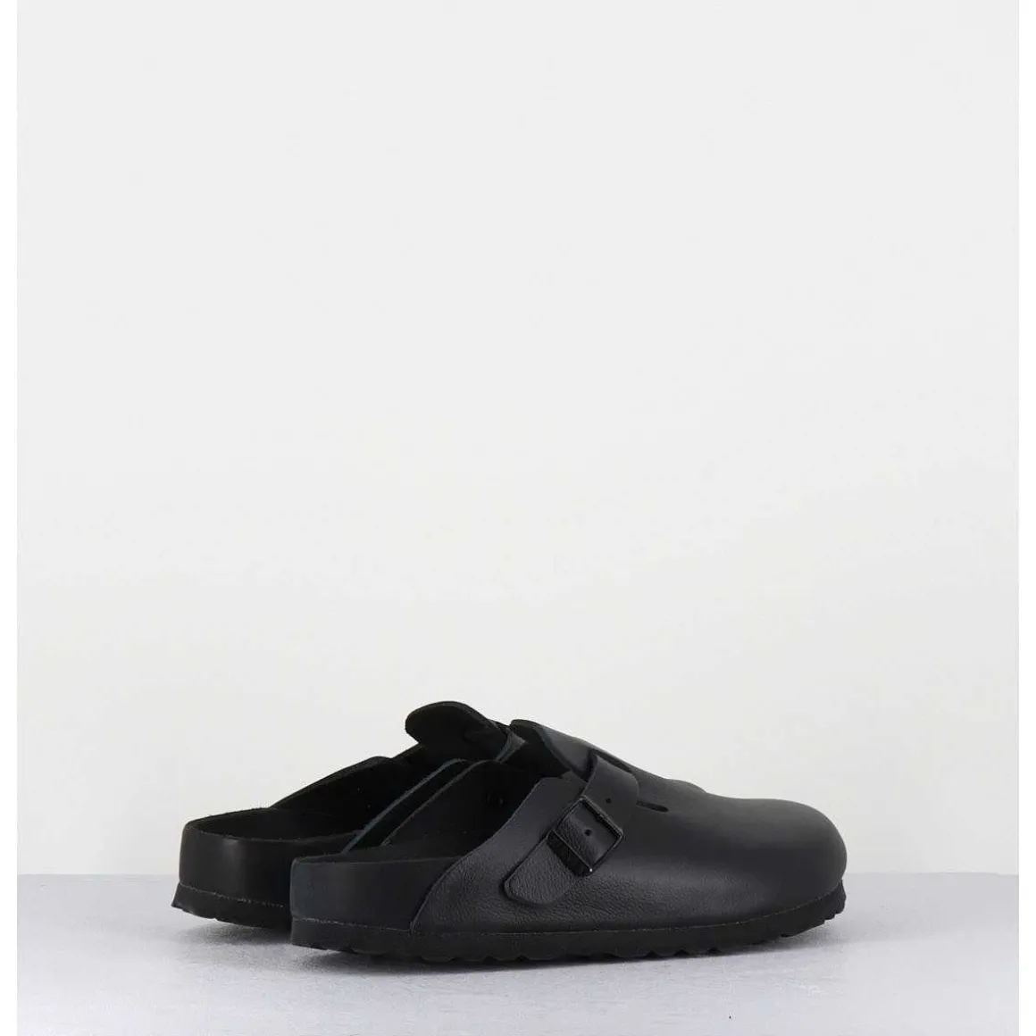 Sabots Boston Cuir Exquisite Black