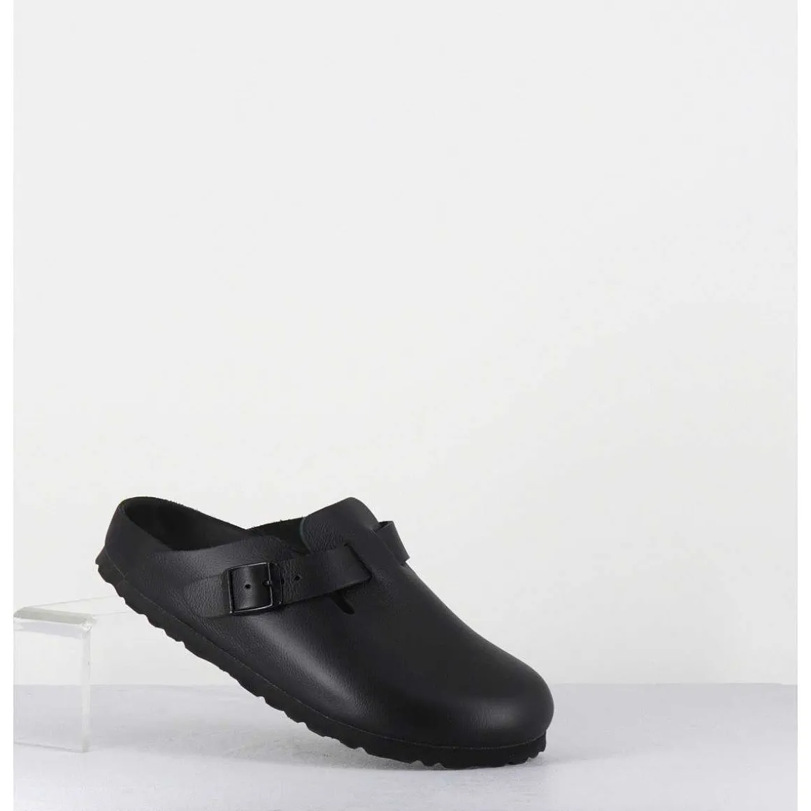 Sabots Boston Cuir Exquisite Black
