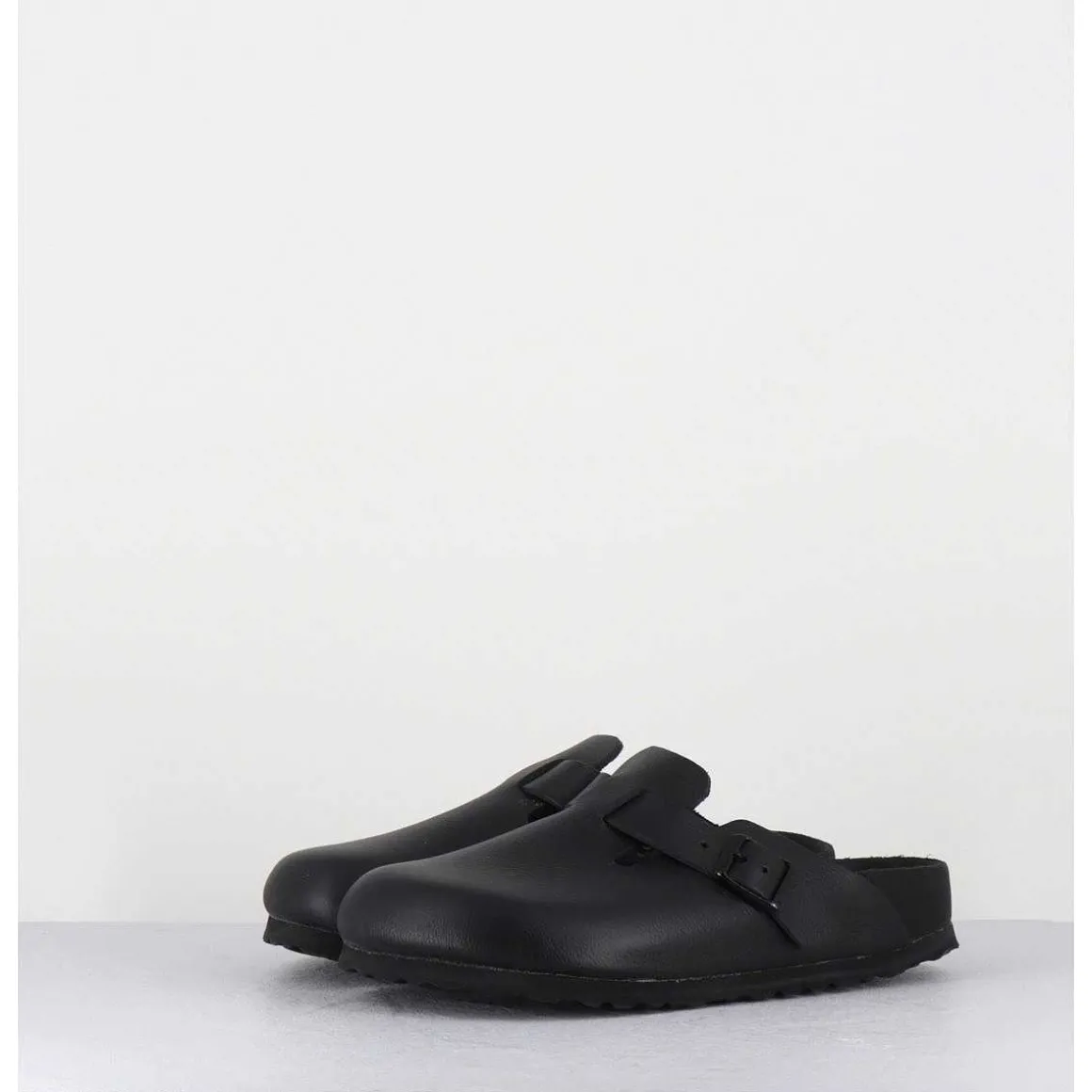 Sabots Boston Cuir Exquisite Black