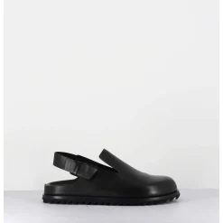 Sabots Epure Cuir Noir & Bride Arriere - Pelagie008 Nero