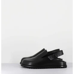 Sabots Epure Cuir Noir & Bride Arriere - Pelagie008 Nero
