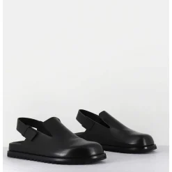 Sabots Epure Cuir Noir & Bride Arriere - Pelagie008 Nero
