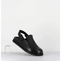 Sabots Epure Cuir Noir & Bride Arriere - Pelagie008 Nero
